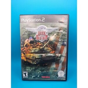 Seek and Destroy PlayStation 2 PS2 Complete CIB Tested Working Game